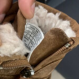 UGG Chestnut Suede Boots with Plush Lining